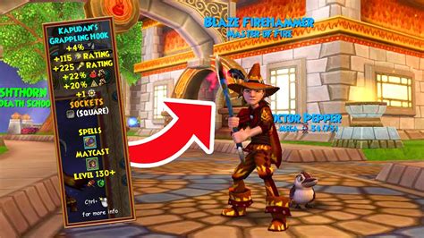 Wizard101 Going For The Best Fire Wand In Game Youtube