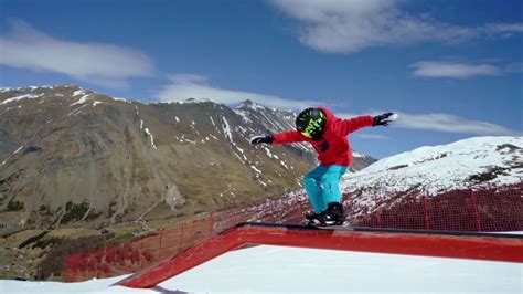 Kid Does Amazing Snowboarding Tricks Youtube