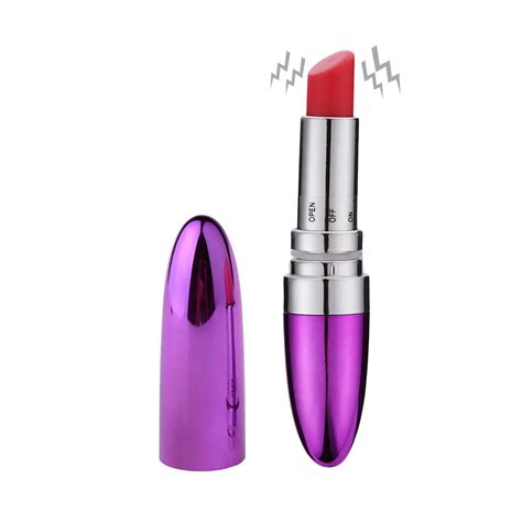 Buy 1pc Waterproof Lip Stick Bullet Vibrator Female