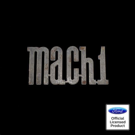 Mach 1 Logo Speedcult Officially Licensed