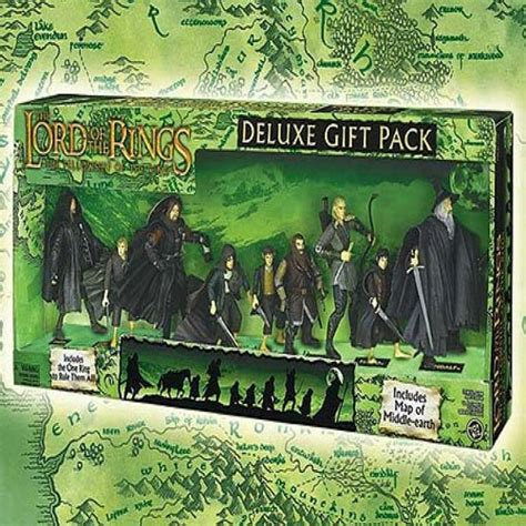 Lord Of The Rings Deluxe T Pack With 9 Figures And One Ring To