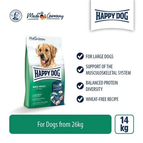Happy Dog Supreme Maxi Adult Fit And Vital Dog Food 14kg Lazada