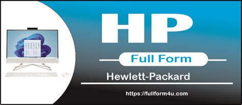 Hp Full Form Laptop Hp का फुल फॉर्म क्या है