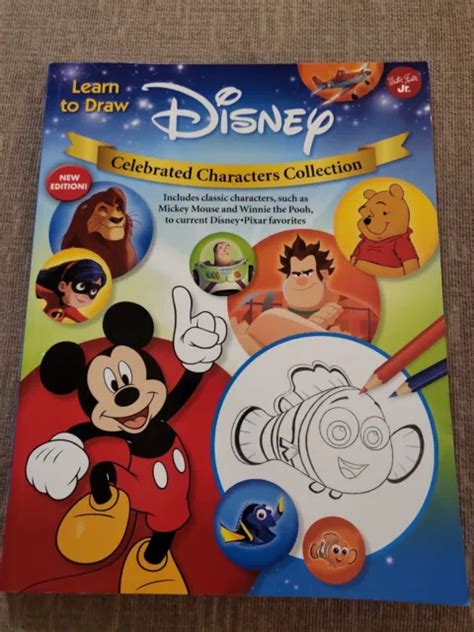 Learn To Draw Disney Celebrated Characters Collection By Walter