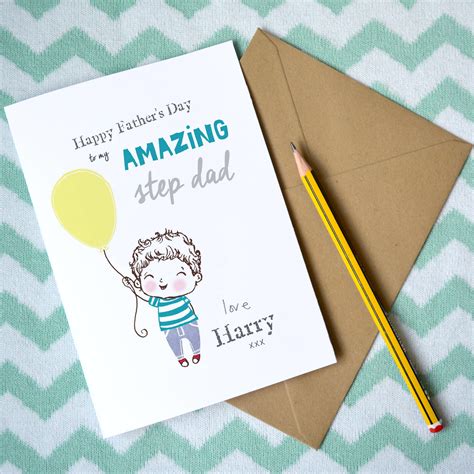 Personalised Illustrated Fathers Day Card By Rosie And Radish Special