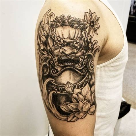75+ Fantastic Foo Dog Tattoo Ideas– A Creature Rich In Symbolic Meaning