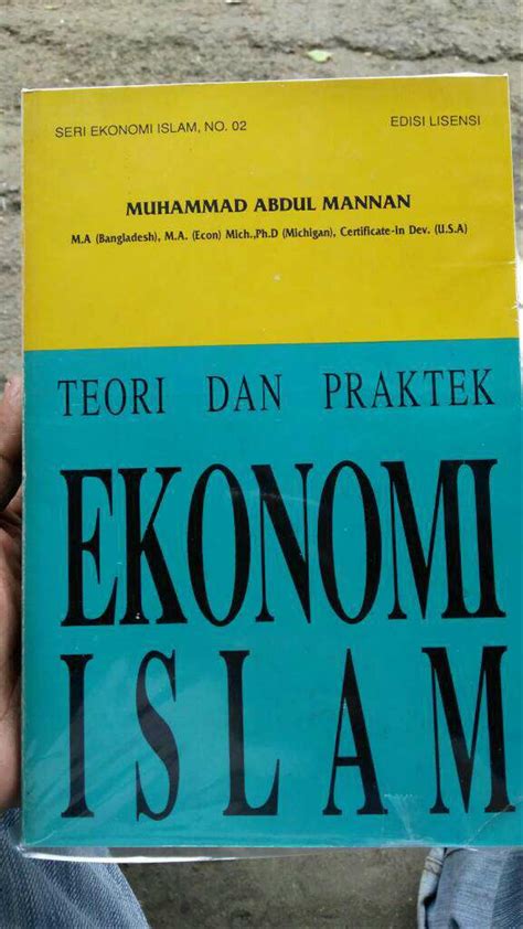 Jual Teori Dan Praktek Ekonomi Islam Muhammad Abdul Mannan Di Lapak