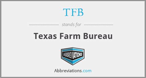 Texas Farm Bureau Logo See More