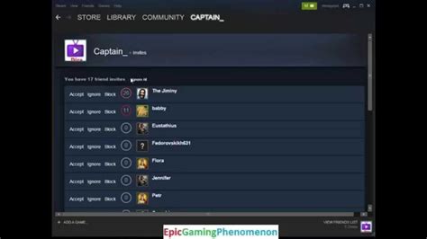 Tutorial For How To Accept Friend Invites On Steam - YouTube