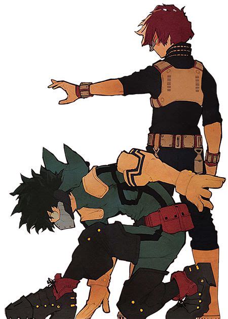 Image result for todoroki and deku art | Cute stickers, Boku no hero