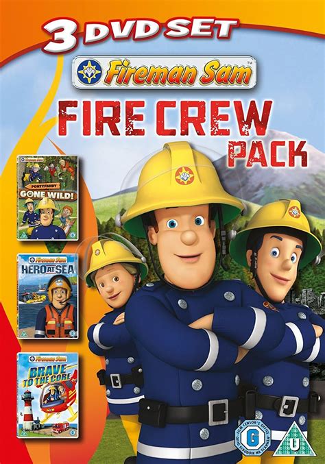 Fireman Sam Fire Crew Pack Edizione Regno Unito Import Dvd Et Blu