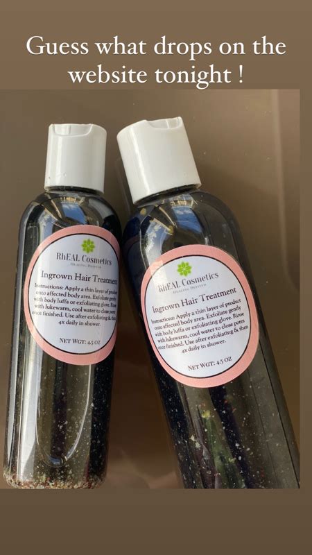 Ingrown hairs are hairs that curl and grow back into your skin after shaving or waxing. Detoxing Ingrown Hair Treatment