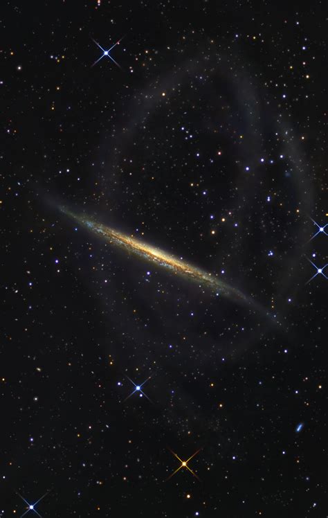 Webb Deep Sky Society Galaxy Of The Month Ngc5907