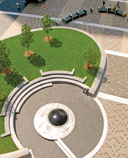 Plaza Texturas Fondos Patrones Landscape Architecture Design