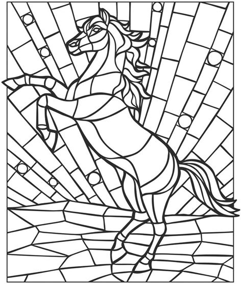 Welcome To Dover Publications Stained Glass Patterns Free Mosaic