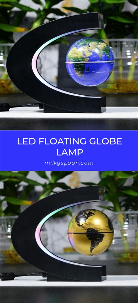 Led Floating Globe Lamp Floating Globe Globe Lamps Floating