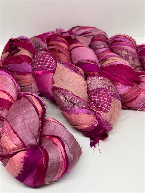 Sari Silk Ribbon Yarn Yarn
