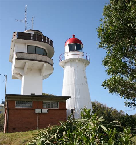 The caloundra lighthouses mark the entry to moreton bay and the north west channel, the main shipping route into brisbane. caloundra lighthouse | caloundra lighthouse | bertknot ...
