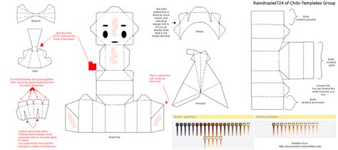 Papercraft Template By Raindroplet724 On Deviantart