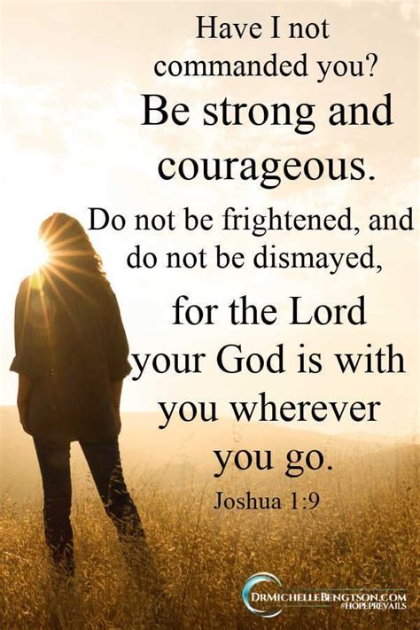God's word® translation i have commanded you, 'be strong and courageous! Pin on just me
