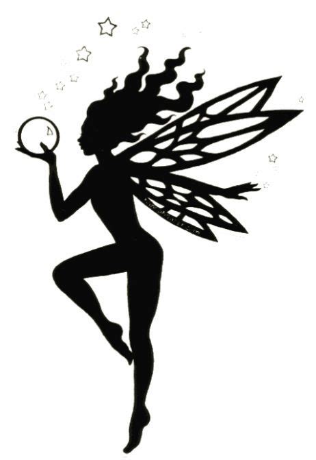 You can also try coffee filters! Fairy with orb silhouette. thinking this might make a nice ...