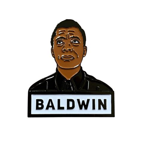 James Baldwin Lapel Pin Etsy