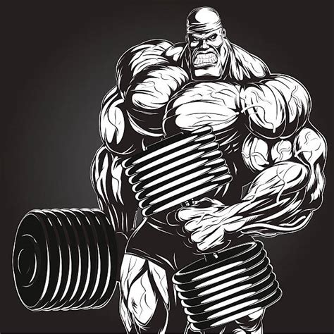 Body Building Clip Art Vector Images And Illustrations Istock
