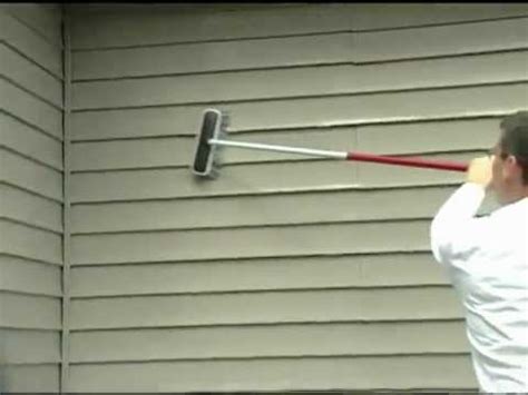 Do yourself and your comforter a big favour & go to the laundromat. Do-it-Yourself : Cleaning Vinyl Siding - YouTube