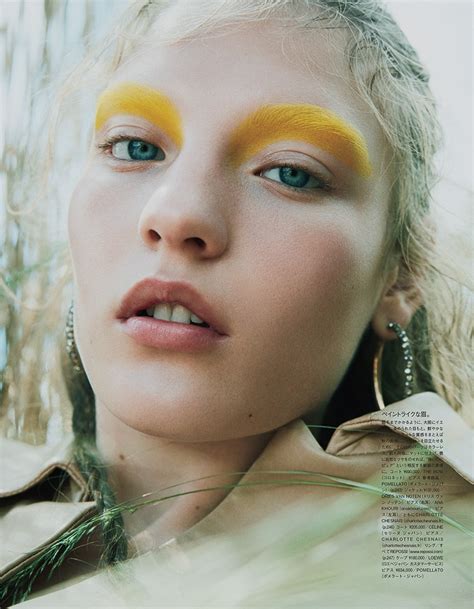 Agnes Akerlund Is Lensed By Benjamin Lennox In New Colors Makeup For