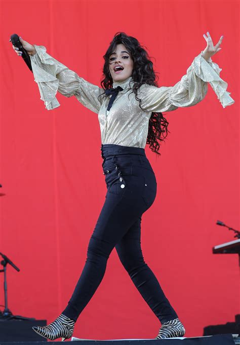 Camila Cabello Performs On The Main Stage At Seaclose Park In Isle Of