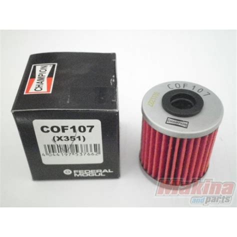 How to change rmz250 oil vid: COF107 CHAMPION Oil Filter Suzuki RMZ-250/450 FL-125 Address