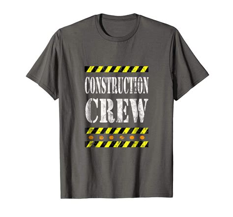 Funny Tee Funny Construction Crew T Shirt Birthday Party Meme T