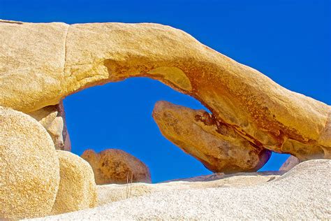 Arch Rock Up Close In Joshua Tree National Park California