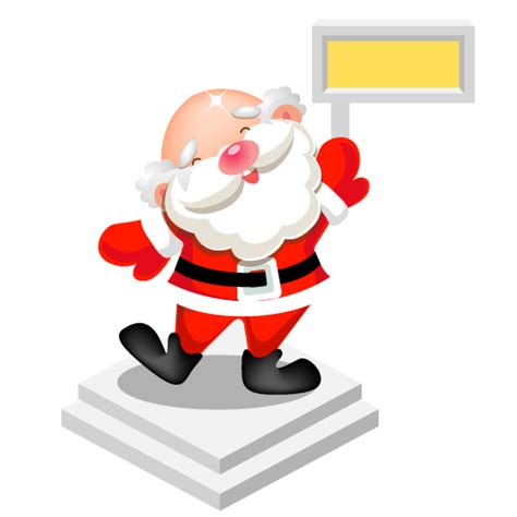 Santa Sign Vector Icons Free Download In Svg Png Format