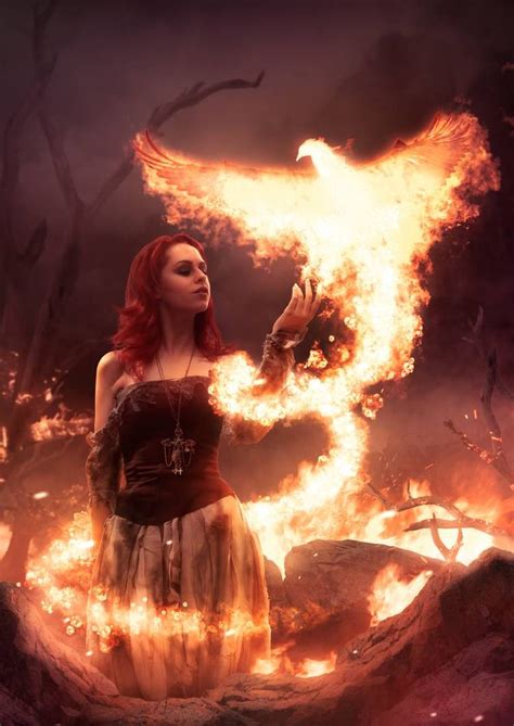 fire witch by tar0x on deviantart Рыжеволосые девушки Мрачные фотографии Готичный стиль