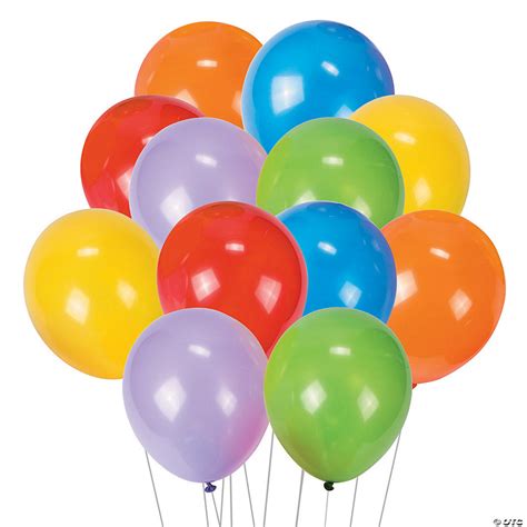 Bulk Round 9 Latex Balloons 144 Pc Oriental Trading