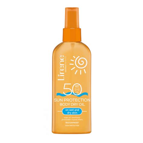 Lirene Sun Ulei Uscat Cu Factor De Protectie Solara Ridicat Spf 50 150 Ml