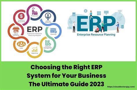 Choosing The Right Erp System For Your Business The Ultimate Guide 2023