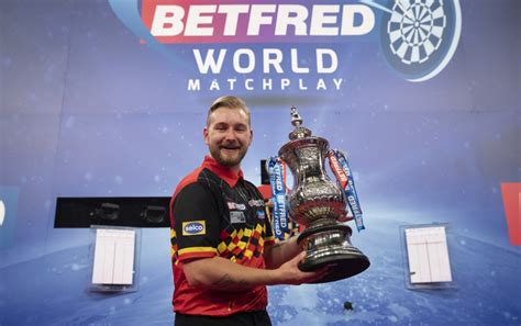 A fourth draw of the opening night! Dimitri van den Bergh gewinnt World Matchplay 2020 - dartn ...