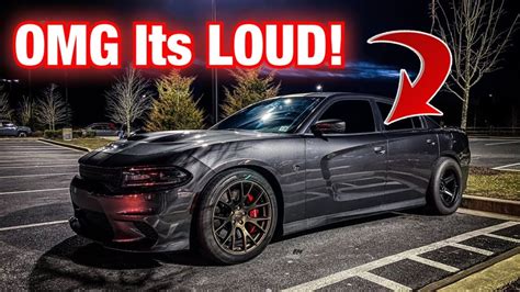 Sign up to stock alerts: Hellcat Gets VERY LOUD Exhaust! Before & After Startup ...