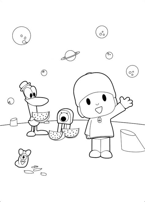 Pocoyo and his friends coloring book #forkids part 6 #pocoyo coloring pagesbest coloring pages for kids.coloring for kids. Pocoyo: Coloring Pages & Books - 100% FREE and printable!