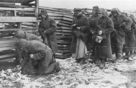 nazi persecution of soviet prisoners of war — photograph