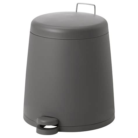 I've got a more grown version for you in a bit, but the laddan unit is awesome for a kids bathroom. SNÄPP Pedal bin, gray | Wash basin accessories, Ikea ...