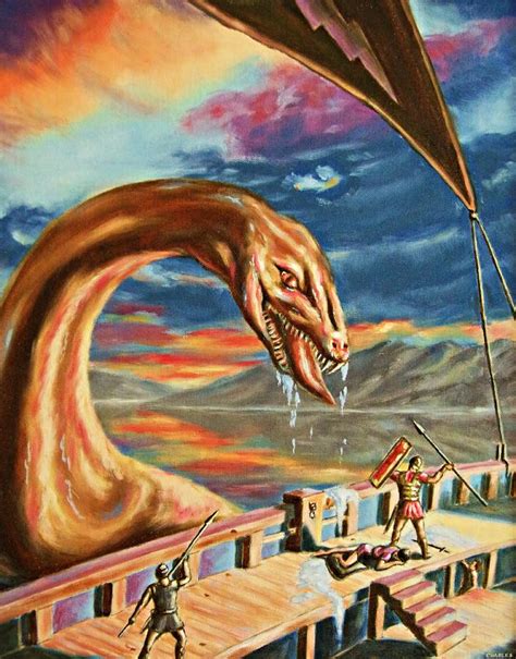 Leviathan Painting By Charles Griffith