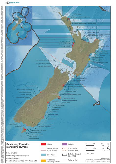 Customary fisheries management areas, rules, and maps | MPI | NZ Government