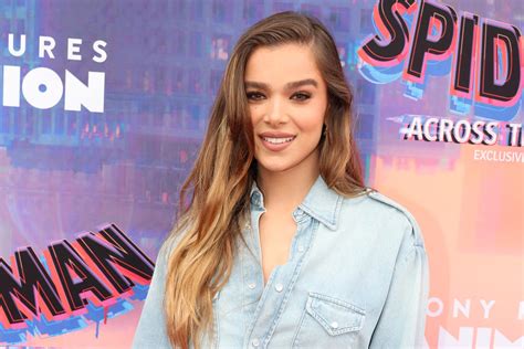 Hailee Steinfeld In Bally At The Spider Man Across The Spider Verse