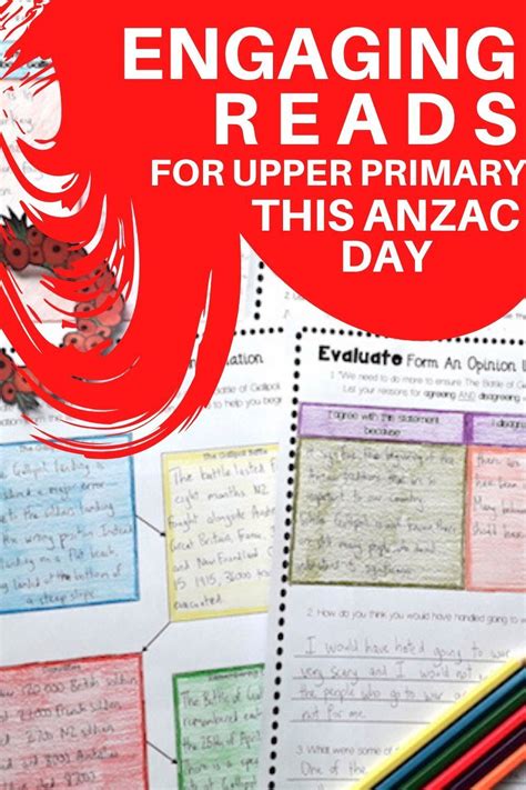 Anzac Day Reading Comprehension Passages And Questions Australia And