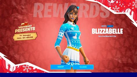 How To Get Blizzabelle Skin On Console In Fortnite Ps4ps5xbox