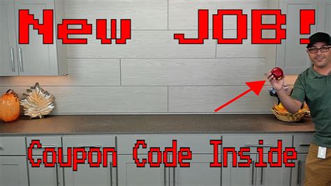 Woodworking Coupon Code & I Have a NEW Job!! - YouTube