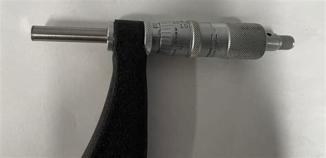 Scherr Tumico 04 0008 14 Tubular Frame Outside Micrometer With Case 7